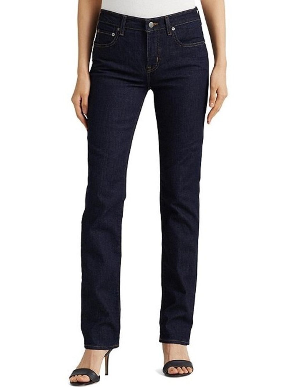 Lauren Ralph Lauren Curvy Low-Rise Straight Jeans Size 29 New with Tags